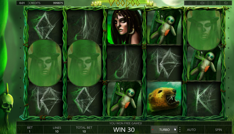 Rotiri gratuite Voodoo slot
