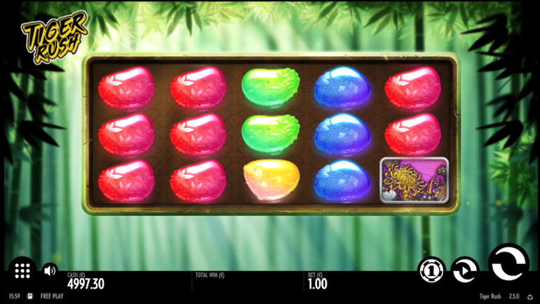 Tiger Rush slot grafica grozavă