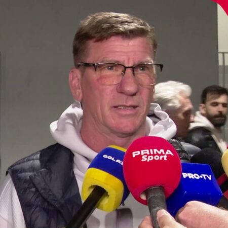 Silvian Cristescu, după CSU Craiova – FCSB 0-0: „Am controlat repriza a doua, iar ei au avut o posesie fără efect. Titlul se decide în ultima etapă”