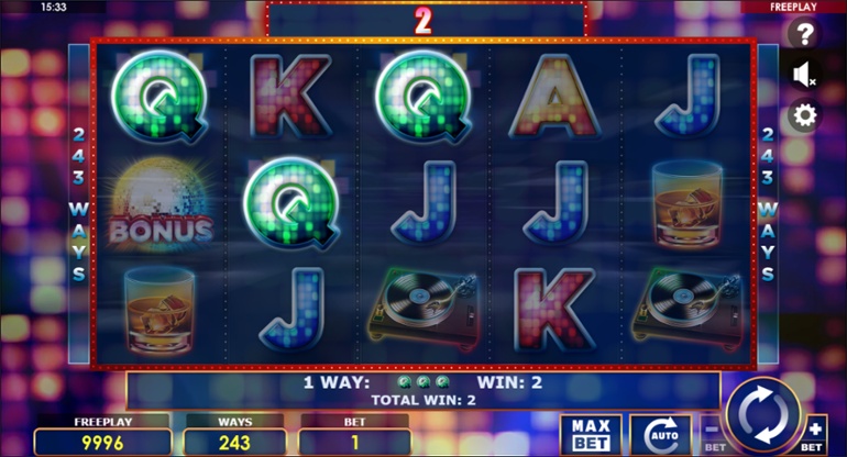 Party Night (Amatic) slot win