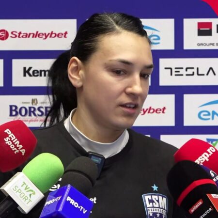 Cristina Neagu, conferință de presă înainte de partida CSM București – Esbjerg: „Este meciul sezonului! Sper ca fanii să vină să ne susțină!”