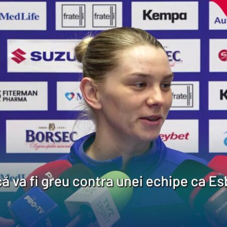 Trine Ostergaard, înainte de CSM București – Esbjerg: „Ne dorim victoria, acesta este ultimul meci al Cristinei Neagu la București”