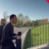 Autocarul echipei FCSB a sosit la Arena Națională pentru confruntarea cu CFR Cluj.