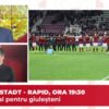 Raul Rusescu a comentat meciul Hermannstadt – Rapid: „Aceasta l-ar determina pe Șumudică să plece”