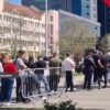 Coadă la casa de bilete a stadionului din Sibiu înainte de meciul Hermannstadt – Rapid