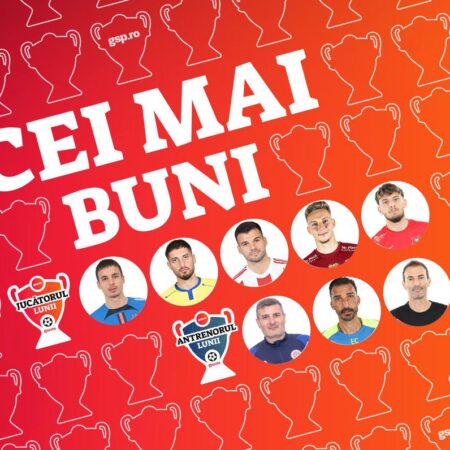 Votează AICI pentru „Jucătorul lunii” și „Antrenorul lunii”! » Descoperă nominalizații din aprilie 2025!