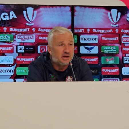 Dinamo vs. CFR Cluj 1-1 » Dan Petrescu, ironic după remiza cu „câinii roșii”: „Nu observați cum se câștigă meciurile? Mingea sus, jucătorii pe jos”