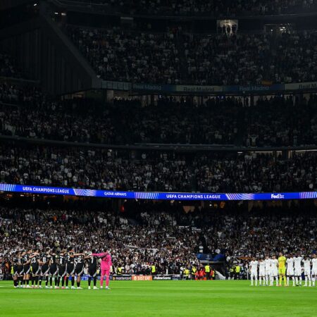 Moment emoționant de reculegere înainte de meciul cu Real Madrid