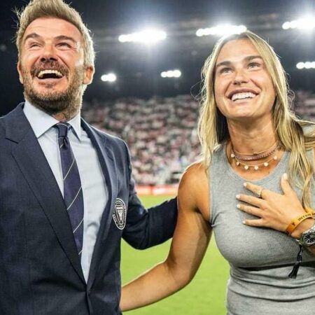 Aryna Sabalenka a strălucit alături de David Beckham și Antonella Roccuzzo » Momente surprinse la Fort Lauderdale