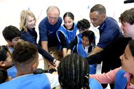 Nadia Comăneci, în vizită alături de Cafu, înaintea Galei Laureus
