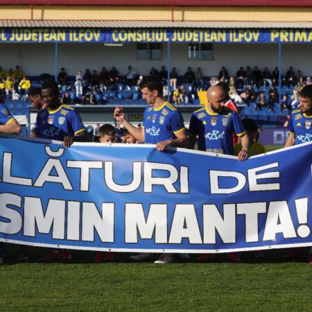 Povestea din spatele mesajului fotbaliștilor Unirii Slobozia înainte de meciul cu UTA