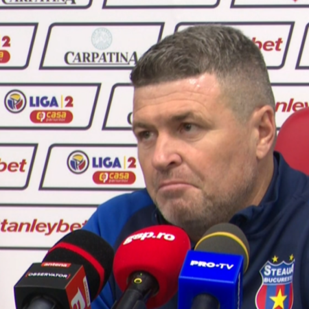 „Ajustări la costume: Ce ar trebui să ne preocupe?” » Daniel Oprița a răspuns în conferință, după „remontada” din Ghencea