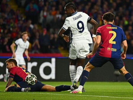 Încercau să înțeleagă ce s-a întâmplat! Marcus Thuram a marcat în secunda 33, cu o execuție spectaculoasă.