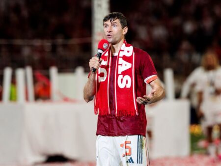 Fără o glumă potrivită, Thomas Müller a făcut o glumă funebră la meciul de rămas bun!