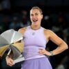 Aryna Sabalenka, trofeul cu numărul trei la Madrid
