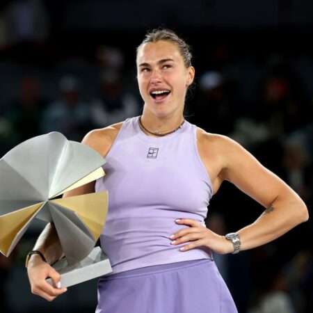 Aryna Sabalenka, trofeul cu numărul trei la Madrid