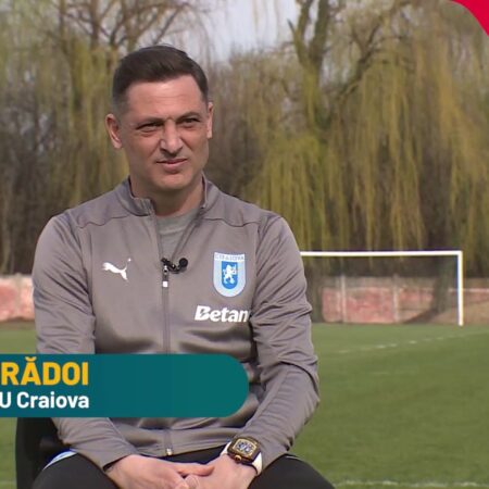 Mirel Rădoi, antrenorul Universității Craiova, împărtășește pasiunea sa pentru mașini.