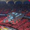 Coregrafie impresionantă din partea fanilor FCSB la meciul cu Dinamo