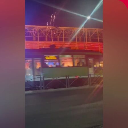 Peluza Sud Steaua a marcat 39 de ani de la victoria în Cupa Campionilor Europeni la stadionul din Ghencea.