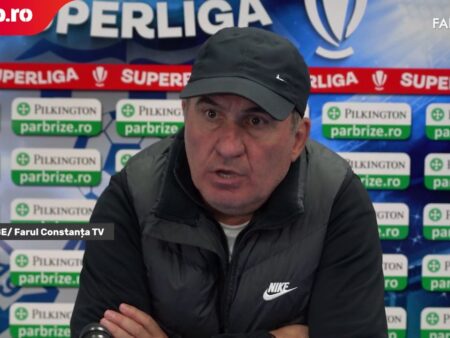 Hagi, la conferința de presă după înfrângerea cu UTA: „Dispunem de un centru de copii și juniori unic în România, asemănător cu cele de la Barcelona și Juventus”