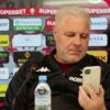 Șumudică comentează imaginea postată de Bîrligea despre rivali: „Fiecare își asumă ceea ce face. Acesta e respectul lui față de competitori” + Act de bun simț în conferință: „Am tărie să îmi cer scuze”
