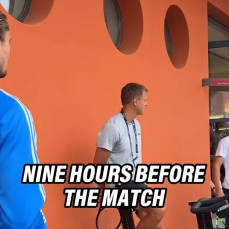 Carlos Alcaraz a sosit pe teren cu 9 ore înainte de meciul de la ATP Roma: „Avem Real Madrid”