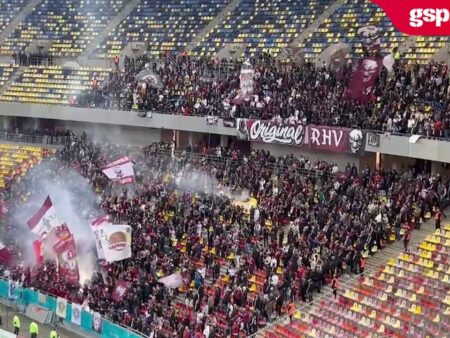 Dinamo vs. Rapid » Giuleștenii aprind torțe și fumigene, iar dinamoviștii plătesc consecințele