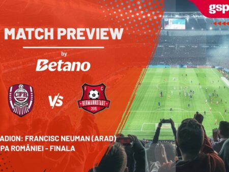 PREVIZIUNE MECI » CFR Cluj vs. FC Hermannstadt – Cupa României – Finala