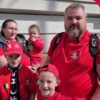 O familie din Sibiu, prezentă la finala Cupei României CFR – Hermannstadt: „Participăm mereu”