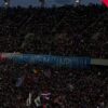 FCSB – Univ. Craiova » Suporterii roș-albaștri creează atmosferă pe Arena Națională: „Ole-ole, ole-ola, aplaudați campioana”