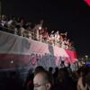 Autocarul FCSB s-a îndreptat spre Piața Constituției pentru a celebra titlul de campioană.