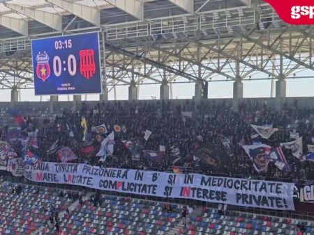 Atmosfera de la Ghencea, Steaua – CSM Reșița: „Acasă sau în deplasare, calcă totul în picioare!”