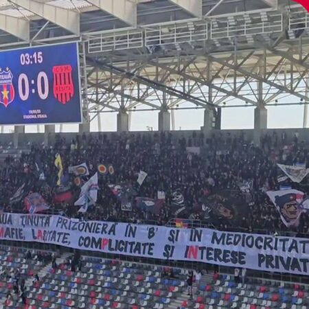 Atmosfera de la Ghencea, Steaua – CSM Reșița: „Acasă sau în deplasare, calcă totul în picioare!”
