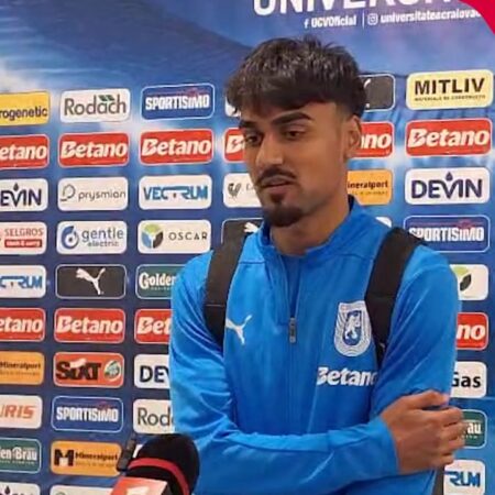 Ștefan Baiaram, impresii după Craiova – Dinamo + Ce a spus despre accidentarea suferită: „Am avut o contractură”