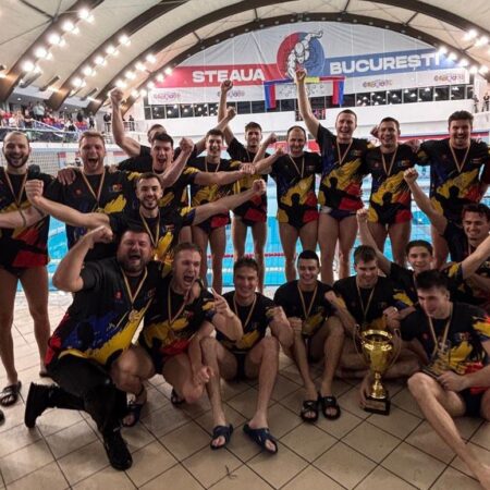 CSM Oradea a pus capăt dominației Stelei la polo! Portarul Raul Gavriș, excepțional: a evocat amintiri despre regretatul Duckadam.