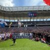 Fanii Stelei au intrat pe teren și au transmis un mesaj clar către FRF după ultima etapă din Liga 2