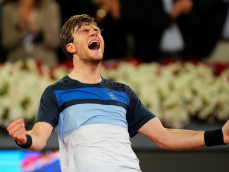 Jack Draper, la a doua finală Masters 1000 din carieră » A învins-o pe Lorenzo Musetti pe zgura de la Madrid