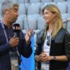 Jurnalista-fotomodel a captat toate privirile la antrenamentul oficial al PSG + Gestul rar întâlnit în acest context