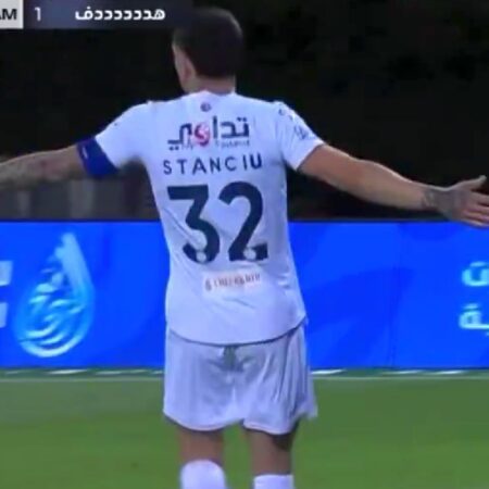Ce „RACHETĂ”! Nicolae Stanciu, GOL de poveste în Arabia Saudită » Comentatorul a „sărit de pe scaun”