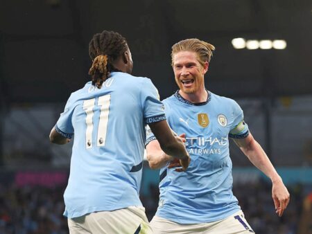 De Bruyne l-a ajuns pe Lionel Messi, tocmai înainte de a părăsi Manchester City