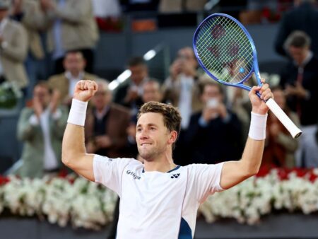 Casper Ruud, câștigător la Mutua Madrid Open, cea mai mare realizare din cariera sa! Norvegianul l-a învins pe Jack Draper în finală după 3 seturi.