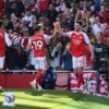 GALERIE FOTO: Arsenal a învins Newcastle și s-a calificat în Liga Campionilor » „Coțofenele” trebuie să câștige în ultima etapă pentru a realiza aceeași performanță