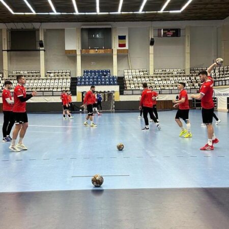 Naționala masculină de handbal, la un pas de calificarea pentru EURO 2026
