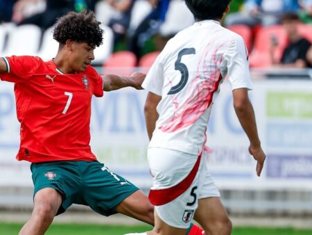 Fiul lui Cristiano Ronaldo a jucat prima dată pentru naționala Portugaliei! Reacția tatălui său.