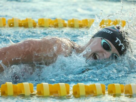 Katie Ledecky, înotătoarea americană legendară, s-a apropiat de recordul său mondial la 1.500 m liber, proba în care este dublă campioană olimpică.
