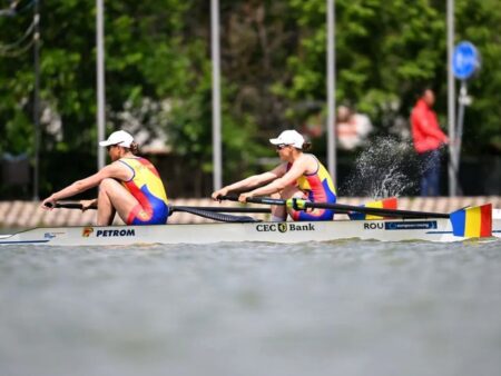 Actualizare: Două medalii de aur, două de argint și una de bronz pentru România la finalele Europenelor de canotaj! » Simona Radiș a schimbat proba și a câștigat, campionii olimpici Enache și Cornea, locul 2 la dublu vâsle.