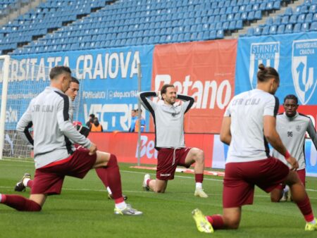 LIVE. Universitatea Craiova – CFR Cluj, confruntare pentru locul 2 în play-off-ul Superligii