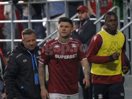 Joacă Cristi Săpunaru la U Cluj