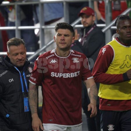 Joacă Cristi Săpunaru la U Cluj