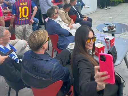 Legenda Guti a întâlnit Barcelona